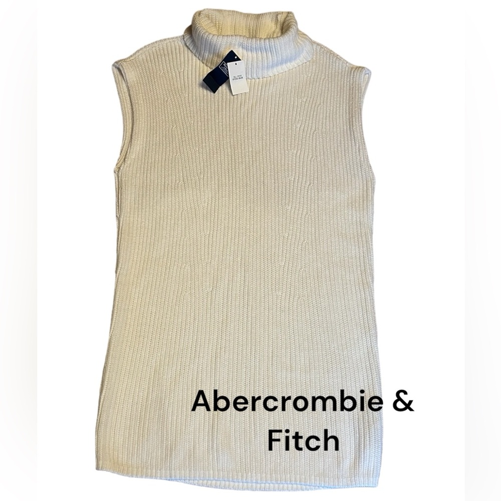Abercrombie & Fitch Sleeveless Cowl Sweater